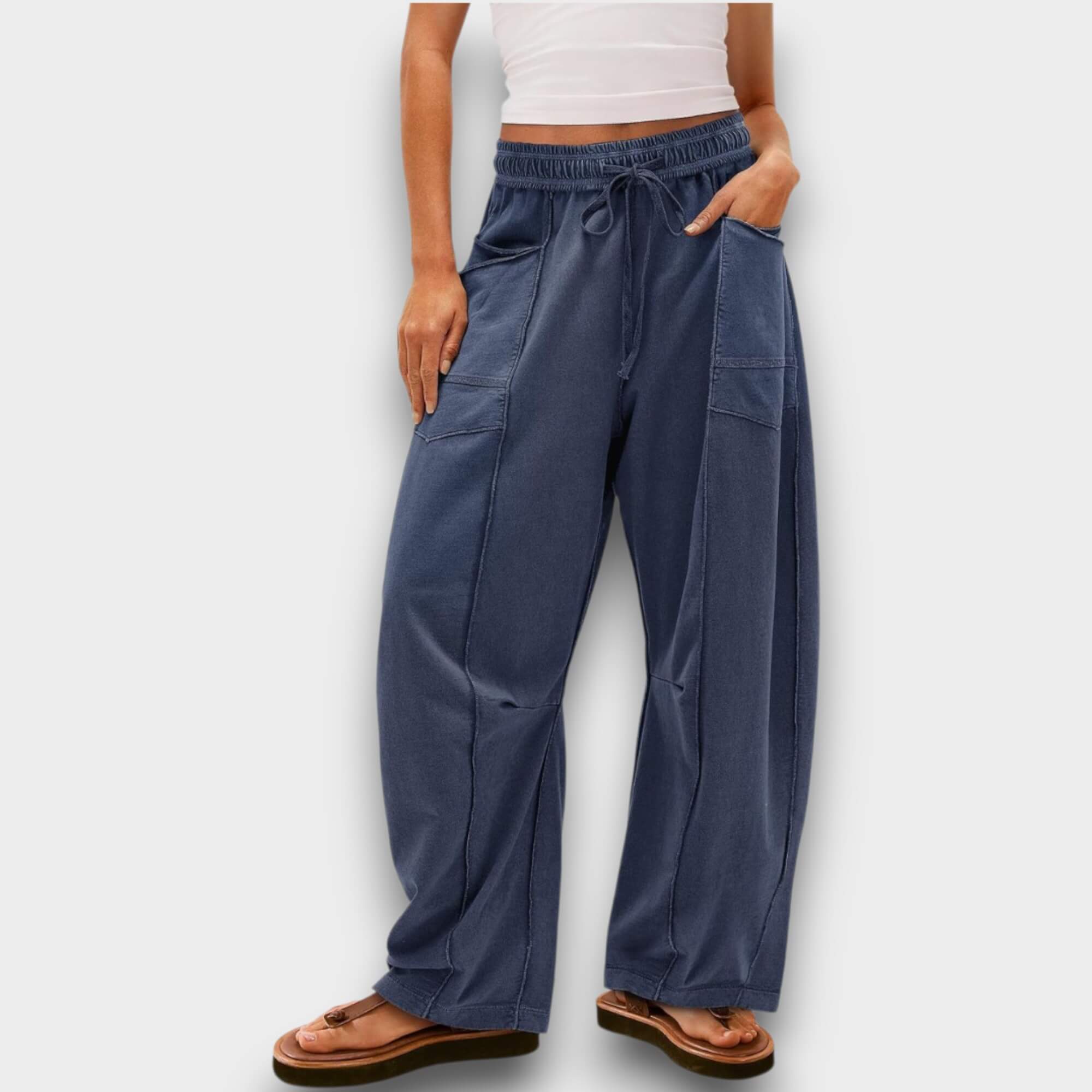 Nova – Comfy Baggy Leg Lounge Trousers